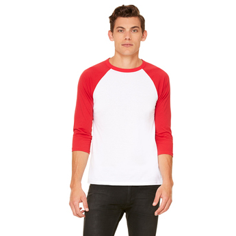 T-shirt raglan manches 3/4 homme