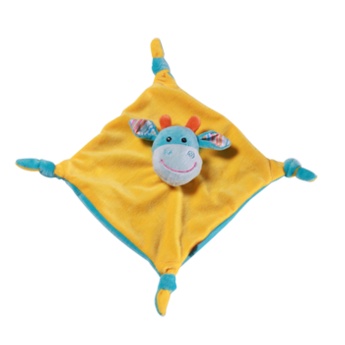 Doudou "Vache" en velours