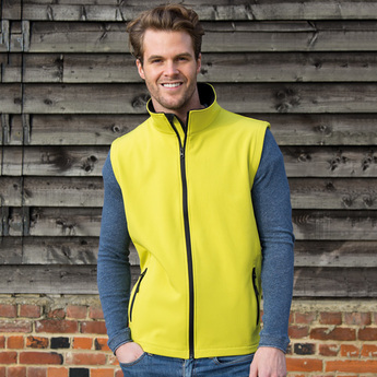 Herren SmartSoftshell Gilet Bicolor