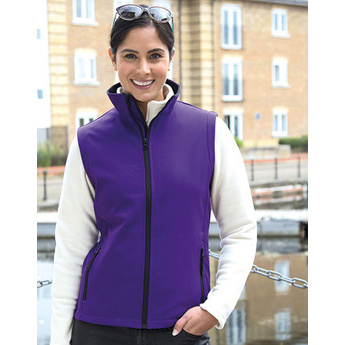 Damen SmartSoftshell  Gilet Bicolor