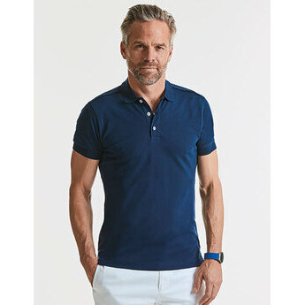 Herren Stretch Polo (moderner Schnitt)