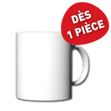 Tasse blanche en céramique