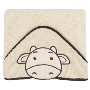 Linge avec capuche personnalisé "Vache"