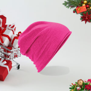 Bonnet de sport en coton chiné