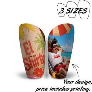 Protège-tibias 3D pour sublimation -  diverses tailles