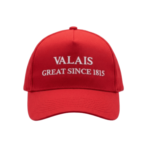 Casquette Rouge "VALAIS GREAT SINCE 1815"