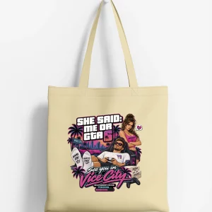 Tote Bag Coton - SHE SAID